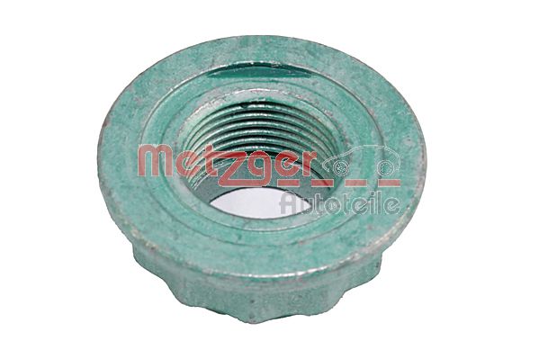 METZGER 6111508 ORIGINAL ERSATZTEIL GREENPARTS Mutter, Achszapfen